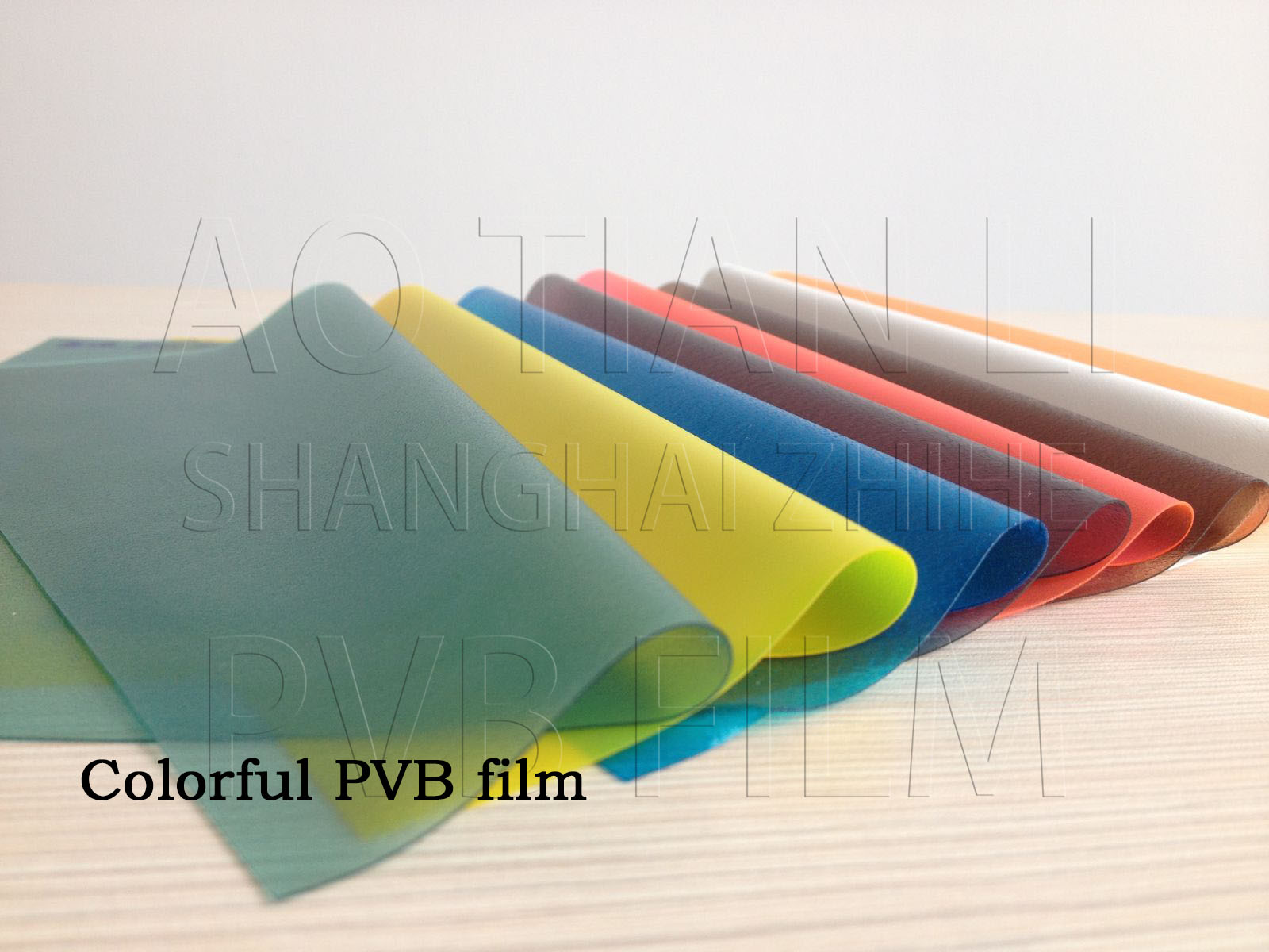 Colorful pvb film